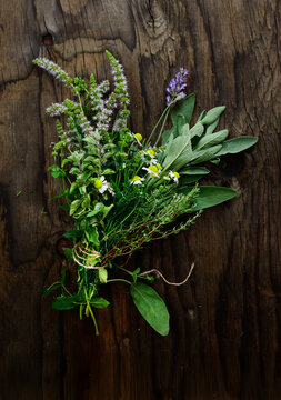 A bouquet garni - herb 