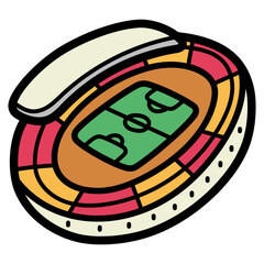 stadium illustration © smalllike