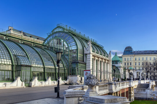 Imperial Butterfly House in Burggarten, Vienna, Austria