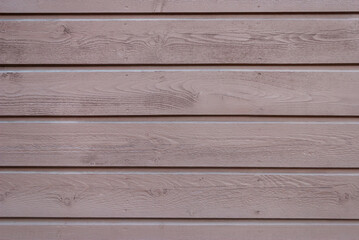 Obraz premium Light wooden siding exterior facade texture background