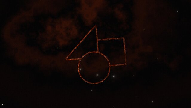 Creepy Dark Horror Grunge Weird Playful Clouds Logo Reveal 