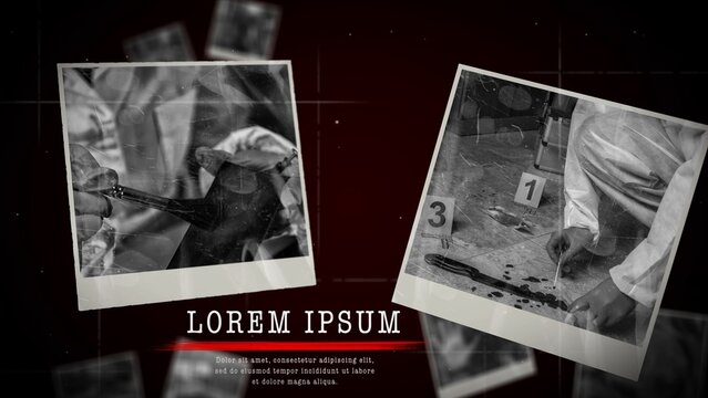 Crime Scene Picture Evidence Police Investigation Detective Slideshow