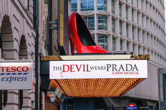 The Devil Wears Prada Musical Theatre Sign London