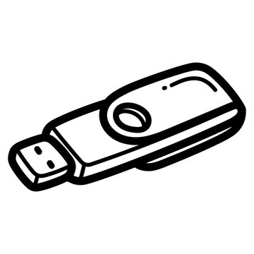 pendrive illustration
