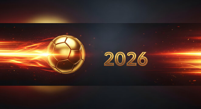 World Cup 2026 soccer ball motion background, FIFA World Cup 2026, World Cup, World Cup 2026 with Soccer Ball, Vibrant Stadium, International Flags, Global Football Celebration