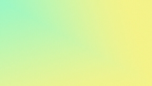 A vibrant and soft gradient background featuring a smooth transition from refreshing mint green to cheerful sunny yellow with subtle texture.