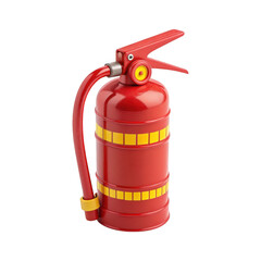 Fire Extinguisher isolated on transparent background
