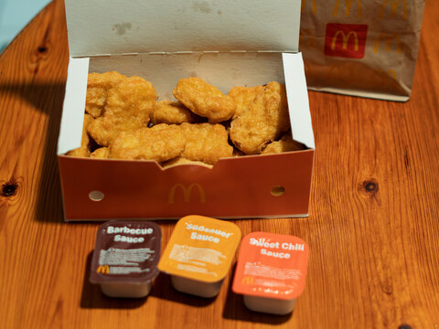 McChicken 20-Piece Box with Dipping Sauces from McDonalds