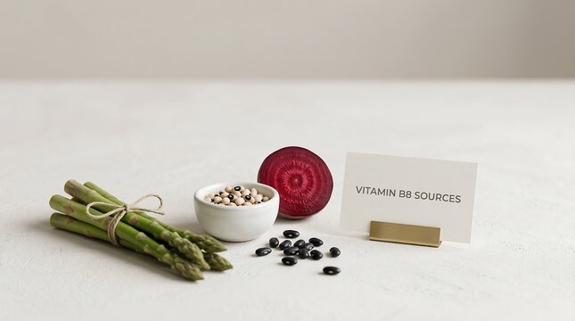 Vitamin B8 natural sources inositol from black eyed peas asparagus and beetroot