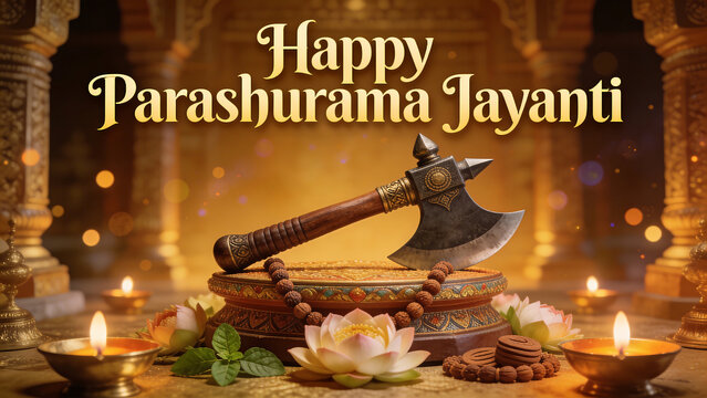 Parashurama Jayanti commemorates the birth of Lord Parashurama, the warrior sage and sixth incarnation of Vishnu in Hindu tradition.