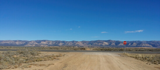 Scenery on route US 191 from Salt Lake City to Moab, Utah