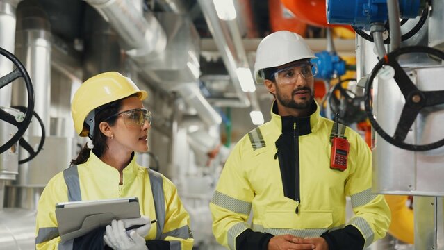 Inspector compiles formal reports on compressors, pipelines and ventilation systems for management review.