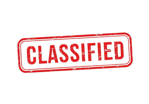 Red classified stamp indicating restricted or confidential information
