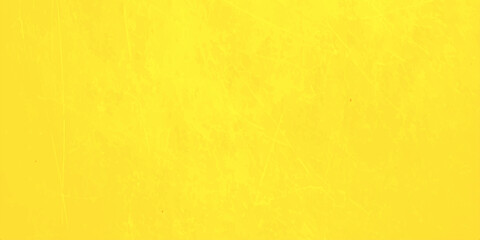 Fototapeta premium Vibrant bright yellow abstract background with subtle organic texture and soft paint brush strokes for creative design