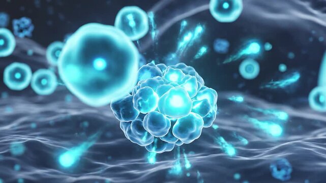 Stem Cells Healing Damaged Tissue Regenerative Medicine Concept