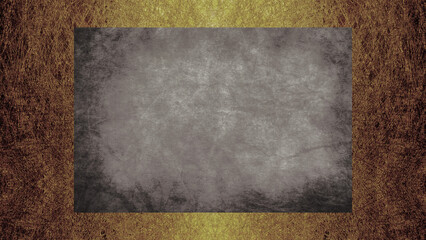 金のフレームの背景素材