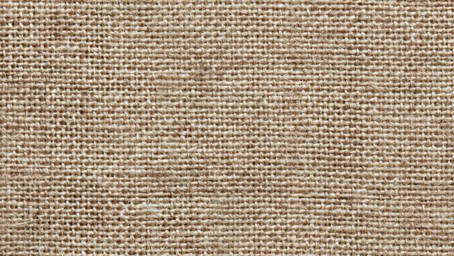Burlap Fabric Texture Close-Up
