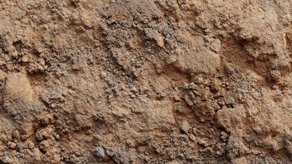 Naklejka premium Close up of sandy ground texture