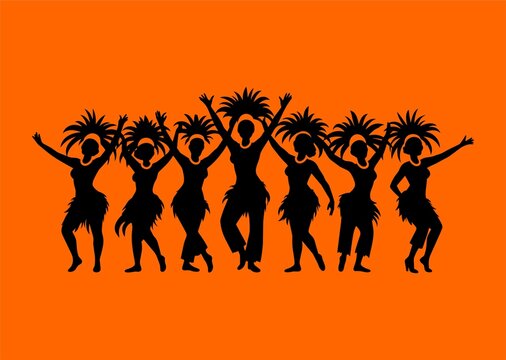 gente, silueta, baile, fiesta, vector, mujer, ilustraci&oacute;n, bailarines, discoteca, grupo, brincar, diversi&oacute;n, atardecer, m&uacute;sica, salto, manada, chico, equipo, sol, bailaora, hombre, celebraciones, depo