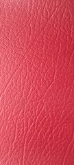 Obraz premium Red PU artificial leather surface for the background.