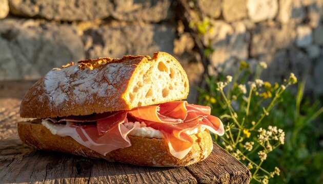 Emilia-Romagna Tigelle with Prosciutto and Squacquerone