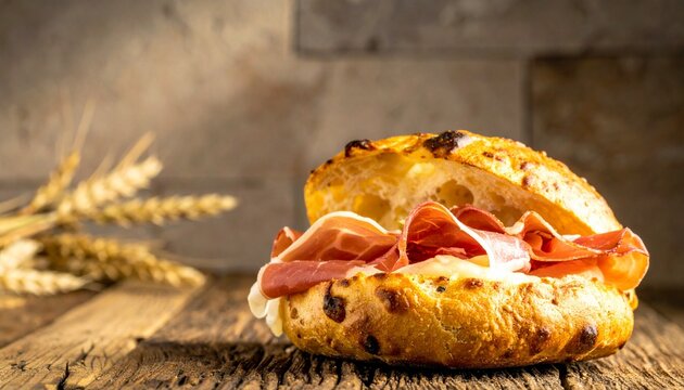 Emilia-Romagna Tigelle with Prosciutto and Squacquerone