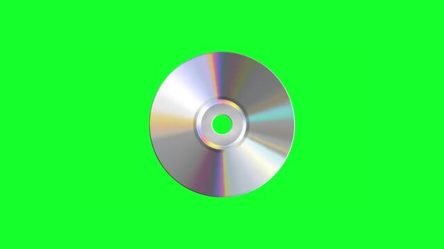 Rotating CD DVD Animation