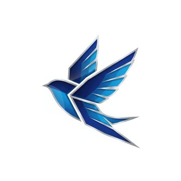 Celestial cobalt wing logo
