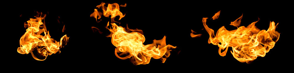 Fototapeta premium Flame heat fire