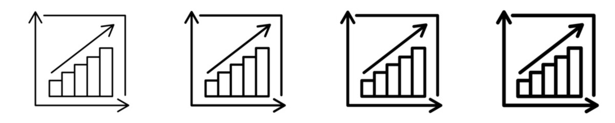 Scalable Growth  Icon Set Different Style Collection
