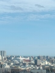 Obraz premium 窓からの町の風景