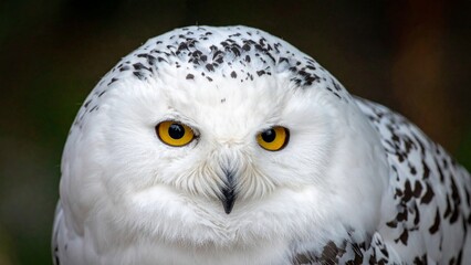 Obraz premium snowy owl portrait