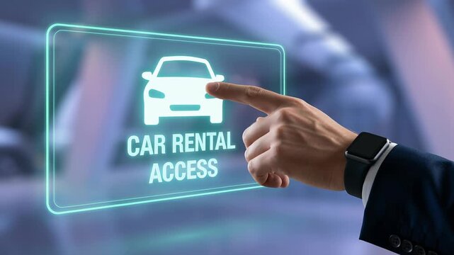 Car rental service business with customer contract and insurance coverage providing secure vehicle access and reliable transportation solutions for convenient use and satisfaction