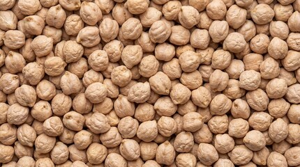 Chickpeas Texture &ndash; Raw Dried Chickpeas Background &ndash; Garbanzo Beans Food Ingredient Pattern for Healthy Plant Based Cooking, Vegan Protein Legume Concept, Organic Pulse Ingredient, Macro Close Up