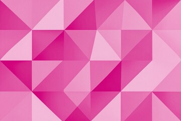 Obraz premium A pink background with a pattern of triangles