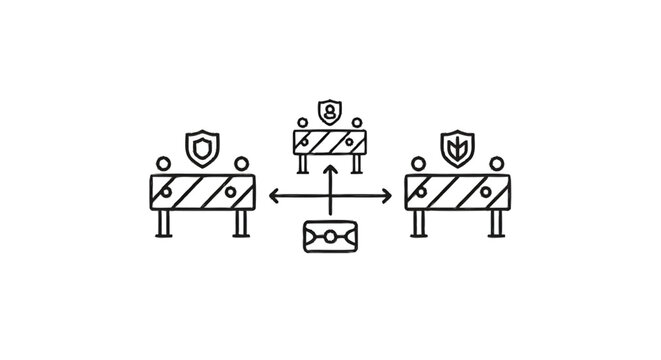 Security Barriers Protecting Data Transfer Between Networks.