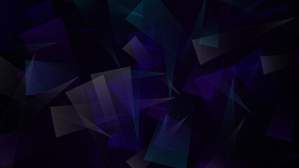 Crystalline nebula abstract background with glowing space crystals and celestial stars © Clever
