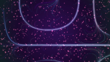 Obraz premium flow abstract background with glowing fluid waves and vibrant 3D energy design