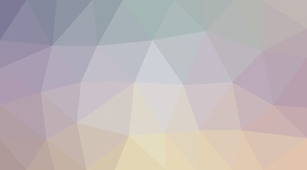 Obraz premium Abstract pastel low poly geometric background with polygon triangle pattern, modern minimal polygonal design, soft color gradient geometric texture