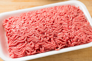 Raw Organic Grass Fed Packaged Ground Beef