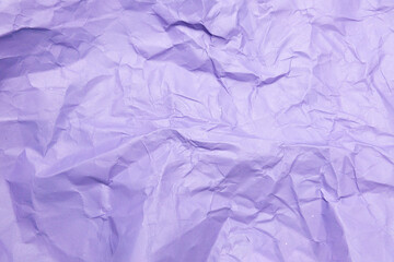 Obraz premium Abstract purple crumpled and creased recycle paper texture background