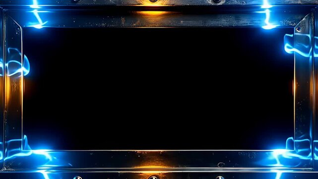 issue framing ampere clean blacken backdrop, ampere metal industrial march shot form inwards dreary metal be illuminate aside glittering layer of smooth co dreary and luminous chicken