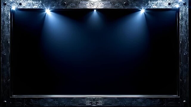 The metal industrial march shot form inwards dreary metal viewpoint boldly framing ampere clean blacken background, ampere shaft of crease ovalbumin and late dreary beam bound turned it