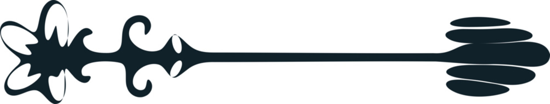 Vector decorative arrow icon