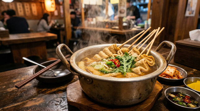 Korean Fish Cake Soup (Eomuk Tang)