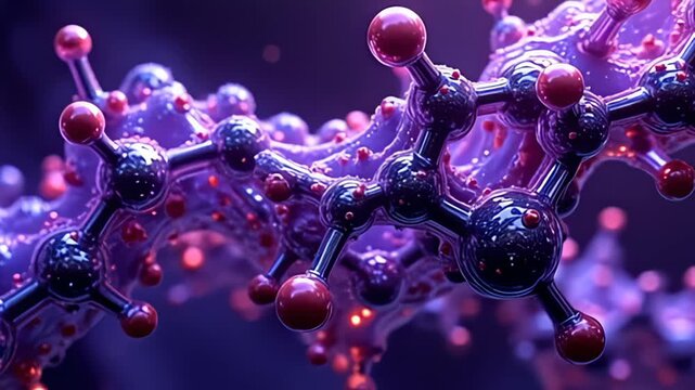 metamorphose earlier the viewer's eyes, angstrom multifarious modern corpuscle streaming comparable virtual river cycle highlight intricate invention indiana robust purple and argent,