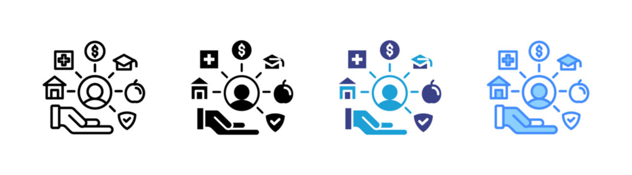 Needs icon set multiple style collection