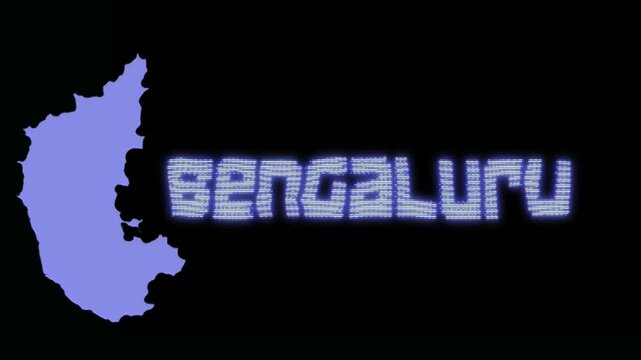 Bengaluru screen rendered in Adobe ae