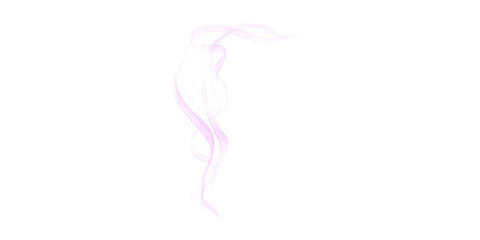 Obraz premium Elegant purple smoke swirls on black background ethereal wispy vapor trails abstract incense steam mystery flowing image