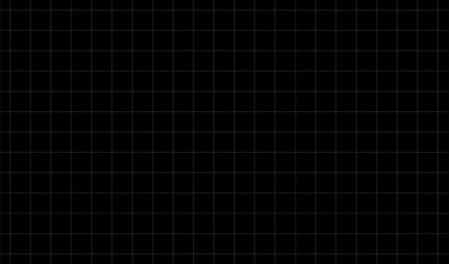 Blueprint grid black square cross line pattern with thin white graph structure for math page, architecture drawing, engineering sketch and tech layout.